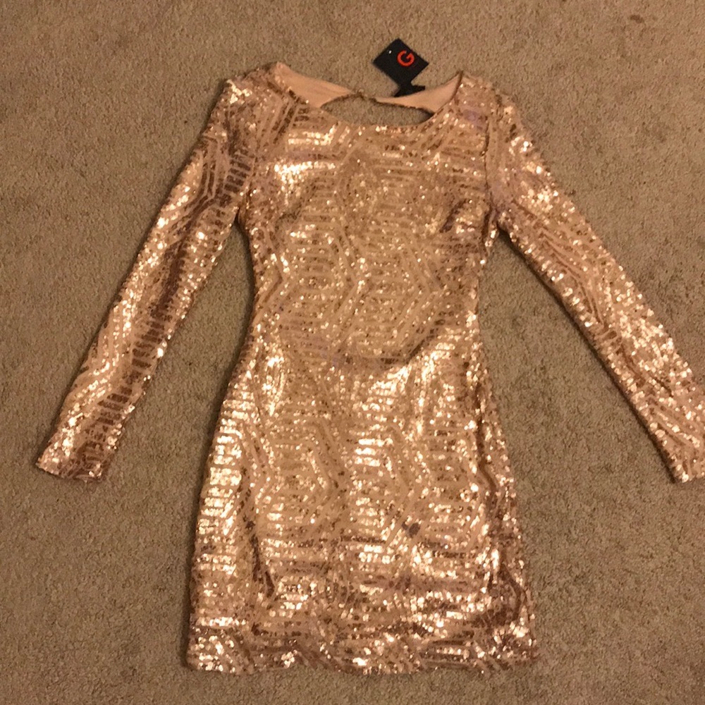 Sequin mini dress